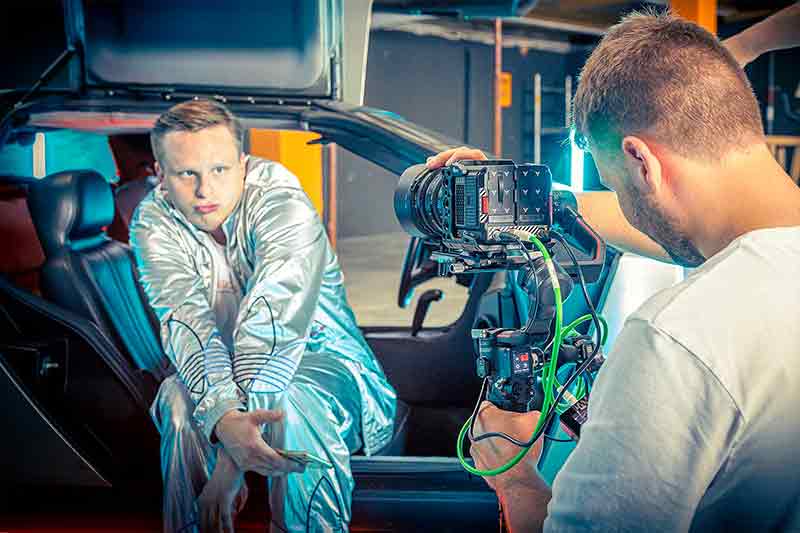 delorean in the media